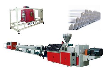 PVC Su Temini Sistemi Boru için Siemens Motor Konik Çift Vidalı Ekstruder