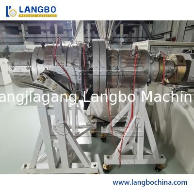 PVC boru hattı ekstrüder: Belediye su akışı plastik boru üretim ekipmanları