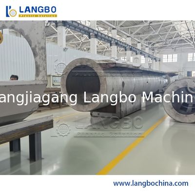 Su / Atık Boru Otomatik Kontrol için CE PVC Boru Ekstrüzyon Hattı