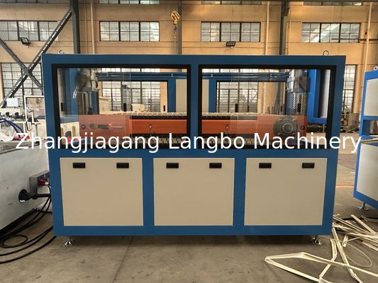 Konik Çift Vidalı İkiz Vida Plastik Süpürgelik Ekstrüzyon PVC Süpürgelik Profilleri Ekstrüder Üretim Hattı Yapma Makinesi