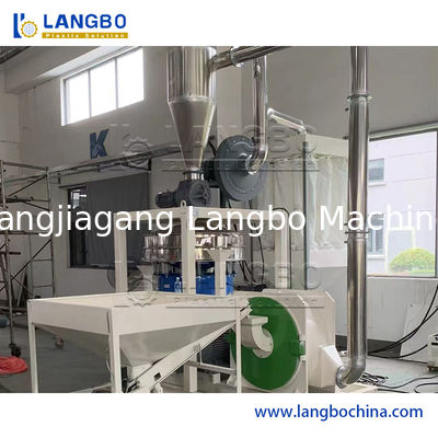 PVC PE HDPE Plastik freze makinesi için plastik tozlayıcı