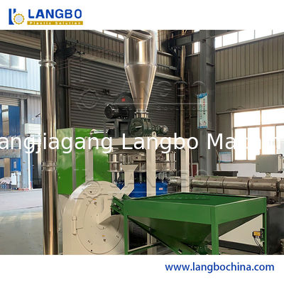 PP PE PVC Plastik Geri Dönüştürme Atıkları Pulverizer Harmanlama freze makinesi