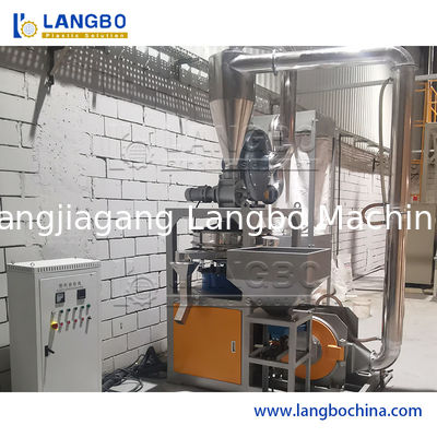 Plastik sert parçalar öğütme PVC toz tozlama makinesi