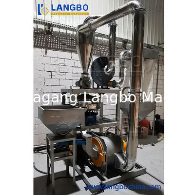 Atık Plastik PE LDPE Öğütme Toz Haline Getirme Makinesi