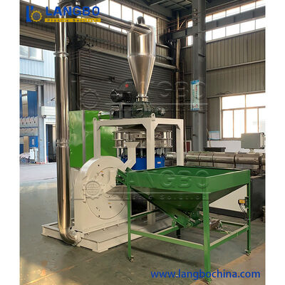 Plastik boru profilleri atık ürünü Pulverizer Miller Makinesi