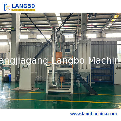 PP PE PVC Hurda Öğütücü Atık Plastik Tozlayıcı Makinesi