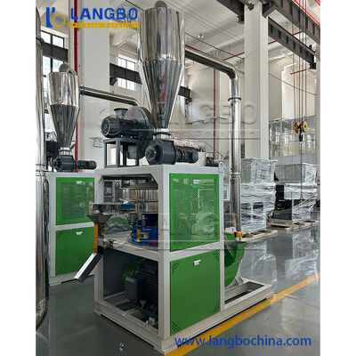 Plastik boru profilleri atık ürünü Pulverizer Miller Makinesi