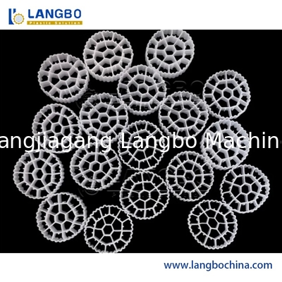 HDPE Mbbr Biyolojik Taşıyıcı Filtre Medya Tüp Ekstrüder Yapma Makinesi