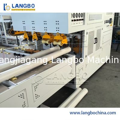Single/Double Oven Plastic UPVC Flared Type Water Supply Underground PVC Pipe Belling  Making Machine