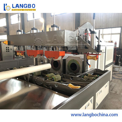 DTC Spiral Besleme Makinesi ile Elektrik PVC Boru Ekstrüzyon Makine / Boru Belling Makinesi