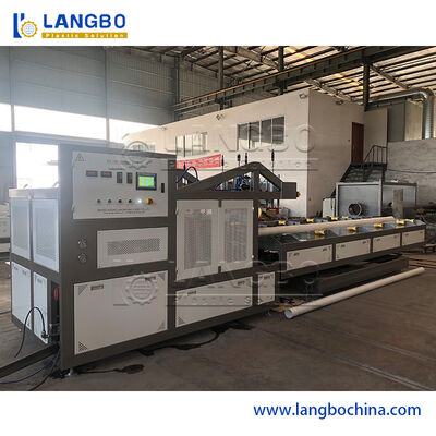 DTC Spiral Besleme Makinesi ile Elektrik PVC Boru Ekstrüzyon Makine / Boru Belling Makinesi