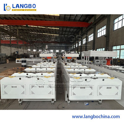 DTC Spiral Besleme Makinesi ile Elektrik PVC Boru Ekstrüzyon Makine / Boru Belling Makinesi