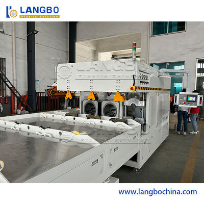 DTC Spiral Besleme Makinesi ile Elektrik PVC Boru Ekstrüzyon Makine / Boru Belling Makinesi