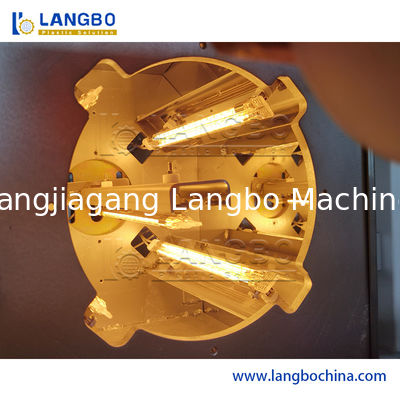 Pvc Boru Zımba Makinesi 16 - 250mm Boru Çapı Dahili PLC Sistemi