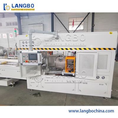 R Tipi / U Tipi Plastik Boru Zımba İçin Otomatik Boru Zımba Makinesi