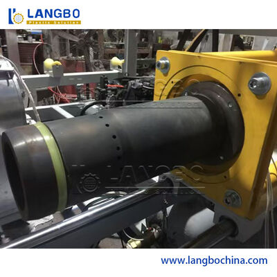 16-50mm Küçük PVC Boru Ağız Açma Makinesi, Dokunmatik Ekran Kontrollü ve Tek Vidalı Ekstrüderli