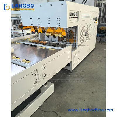 16-50mm Küçük PVC Boru Ağız Açma Makinesi, Dokunmatik Ekran Kontrollü ve Tek Vidalı Ekstrüderli