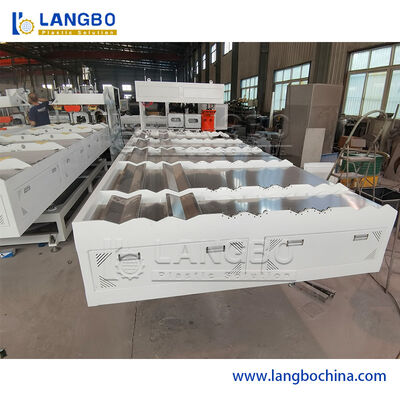 250mm RU Plastik boru çınlama makinesi Tam otomatik