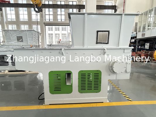 Fabrika Atık Plastik boru parçalayıcı makinesi PP / PE / HDPE / LDPE / PVC için