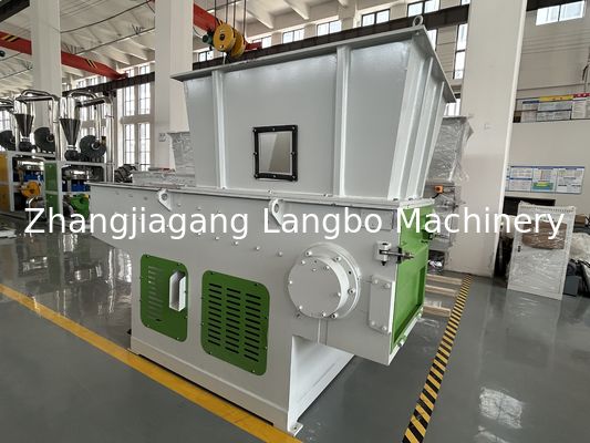 Fabrika Atık Plastik boru parçalayıcı makinesi PP / PE / HDPE / LDPE / PVC için