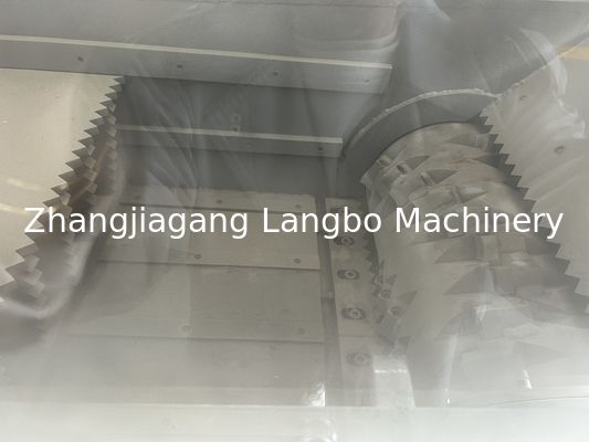 Fabrika Atık Plastik boru parçalayıcı makinesi PP / PE / HDPE / LDPE / PVC için