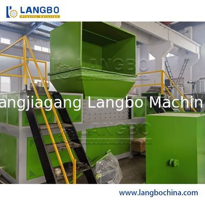 Ahşap/Metal/Plastik/Karton/Hurda Parçalayıcı Makinesi Ev Mutfak Gıda Atık Çöp Mini Küçük Çift Şaftlı Parçalayıcı Makinesi