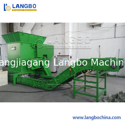 Plastik PVC PP poşet evcil hayvan şişe Atık Plastik Crusher Shredding Shredder Crusher Plastik Crushing Machine
