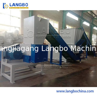 Çift Çaplı Atık Karton Kağıt Lastik Kauçuk Metal Çöp Ahşap Kütük Fırnaklar Davullar Boru ve Plastik Kırıcı Geri Dönüştürme Makinesi