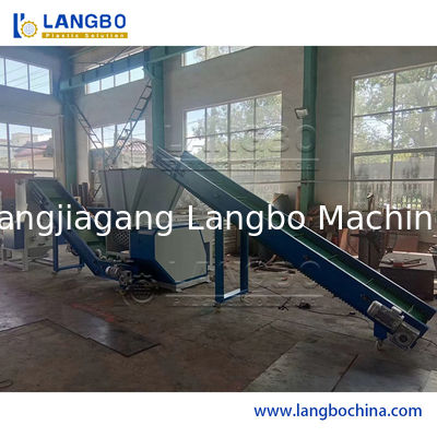 Parçalayıcı Plastik Çakıcı Makine Geri Dönüştürme için Hızlı Çakıcı Fabrikası 16-800mm Atık Büyük Diametrede Büyük HDPE Boru Büyük PE Boru