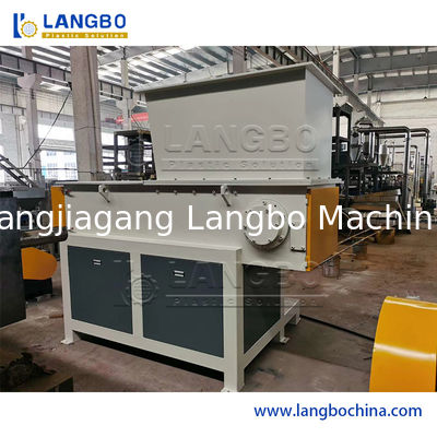 HDPE Plastik Boru, PVC Kütük, Temizleme, Plak, Ahşap Palet Kırıcı Kırıcı Geri Dönüştürme Makinesi