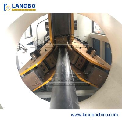 Yumuşak PE boru boru tek vida ekstrüder dokunulmamış kumaş tek vida ekstrüzyon yapma makinesi