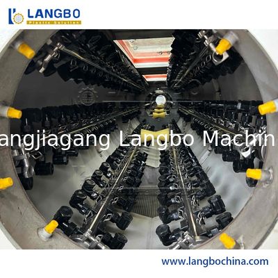 PE boru ekstrüsiyon üretim hattı Co Ekstrüsiyon Plastik Ekstrüder Makinesi