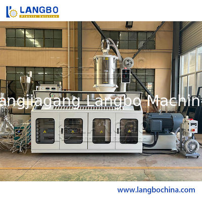 Tek vidalı ekstrüder boru makineleri PE HDPE boru ekstrüzyon üretim hattı