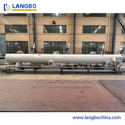 Iso Büyük Çapataiy Yüksek Hızlı Plastik Boru Makinası Hdpe Ppr Boru Kalibrasyonu Vakum