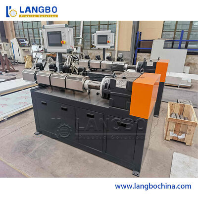 ISO Onay Plastik Geri Dönüşüm Ekstruder Makinesi, Tek Pe Ekstruder Makinesi