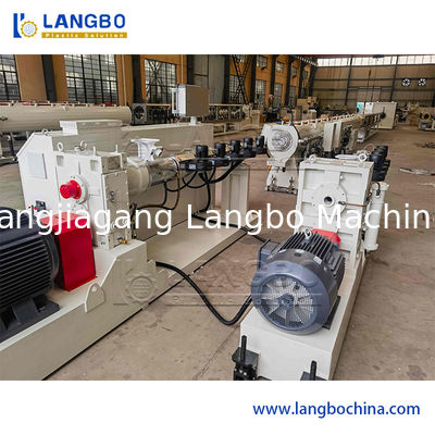 Toptan Plastik PE HDPE PPR Su Gaz Petrol Tedarik Boru Ekstrüzyon Üretim Hatı Tek vida Ekstrüder Yapma Makinesi