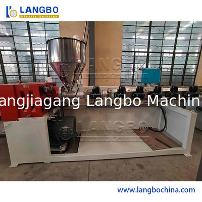 PE Boru Tek Vidalı Ekstruder 210KW 75/38 Yüksek Kapasiteli