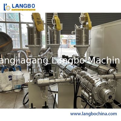 Çok Katmanlı Ppr Boru Ekstrüzyon Hattı 16mm - 63mm 180kg / H Siemens PLC