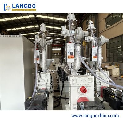 Çok Katmanlı Ppr Boru Ekstrüzyon Hattı 16mm - 63mm 180kg / H  PLC