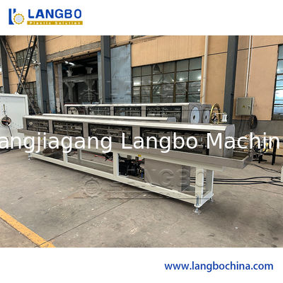 3 Katmanlı Ko-Ekstrüzyonlu PPR Boru Ekstrüzyon Hattı, 20-110mm Boru Boyutu için SIEMENS PLC Kontrollü