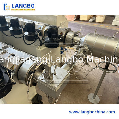 Otomatik PE HDPE PPR Plastik Su Borusu Ekstrüder Kesici Üretim Hattı Makinesi PPR PE Plastik Boru Yapma Makinesi