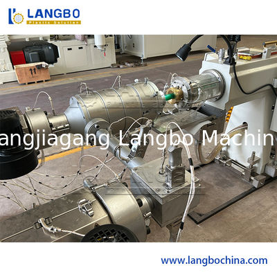 3 Katmanlı Ko-Ekstrüzyonlu PPR Boru Ekstrüzyon Hattı, 20-110mm Boru Boyutu için SIEMENS PLC Kontrollü