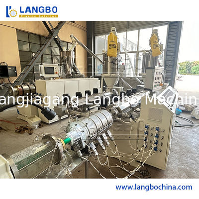 12m/dakika Üretim Hızına ve SIEMENS PLC Kontrolüne Sahip Büyük Çaplı PPR Boru Ekstrüzyon Hattı