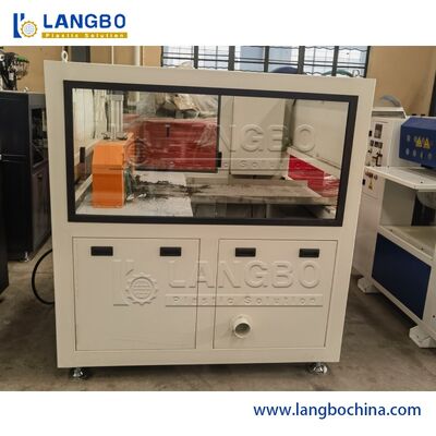 Konik Çift Vidalı Ekstruder ile 300mm PVC Profil Ekstrüzyon Hattı