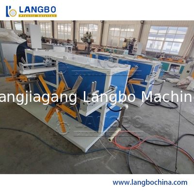 Plastic PVC / PE Double Wall Corrugated Pipe Extruder Machine For Electric Conduit / Cable Ducting Pipe