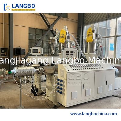 63-150mm PPR boru çıkartma hattı ve maliyetli PPR boru üretim sistemi