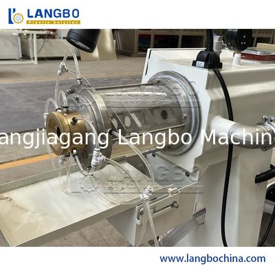 Plastik PPR Boru Ekstrüzyon Hattı ABB Invertör Çift Vidalı Çeşitli Çap