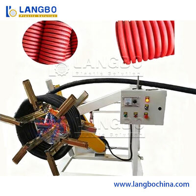 Elektrik borularının daha hızlı üretimi için tamamen otomatik dalgalanmış boru hattı