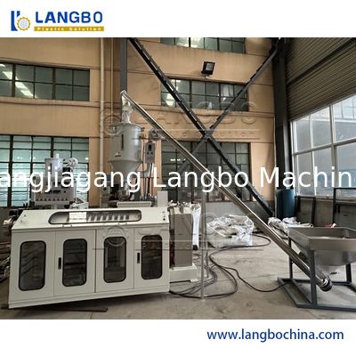 CE WPC Profil Ekstrüzyon Hattı 100 - 150KG / H Yüksek Üretim Kapasitesi