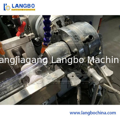 PVC Fiber Güçlendirilmiş Pürüzlü Bahçe hortumu Ekstrüzyon Yapma Plastik Ekstrüder Makinesi